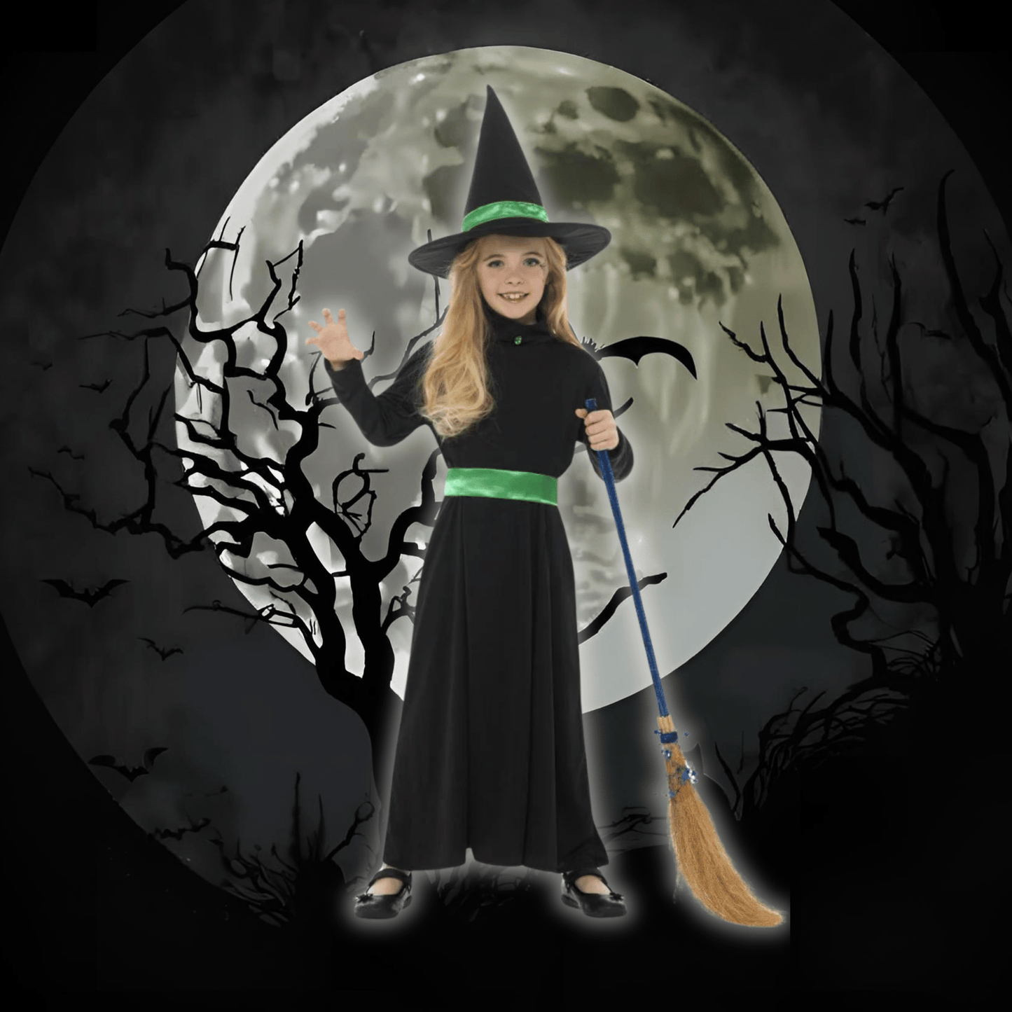 Wicked Witch Costume - Kids | The Party Hut