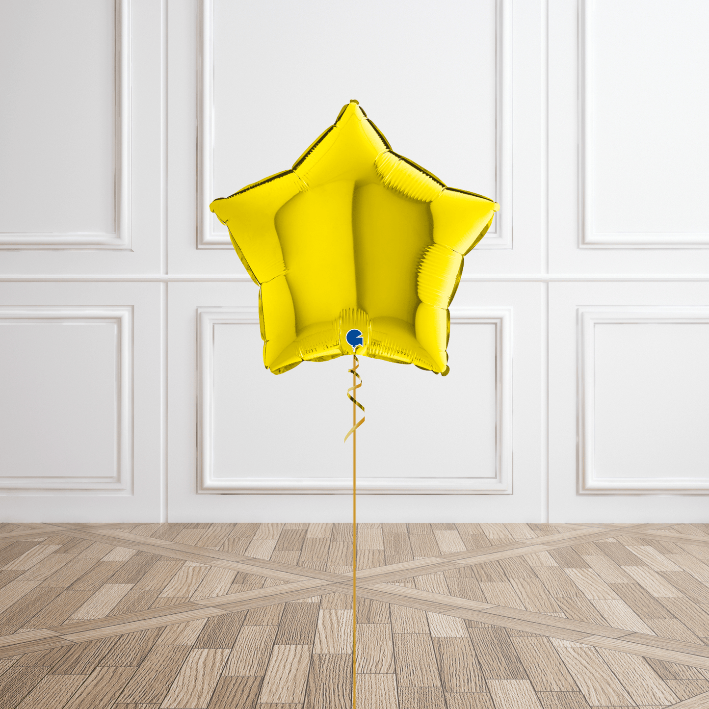 Yellow Star Helium Foil Balloon - Single or Bouquet Options | The Party Hut