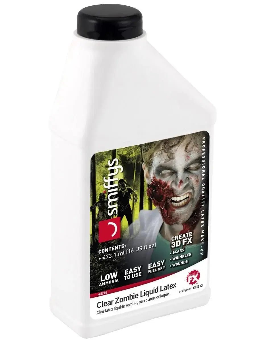 Zombie Liquid Latex, ниско съдържание на амоняк, 473,17 ml / 16 US fl.oz