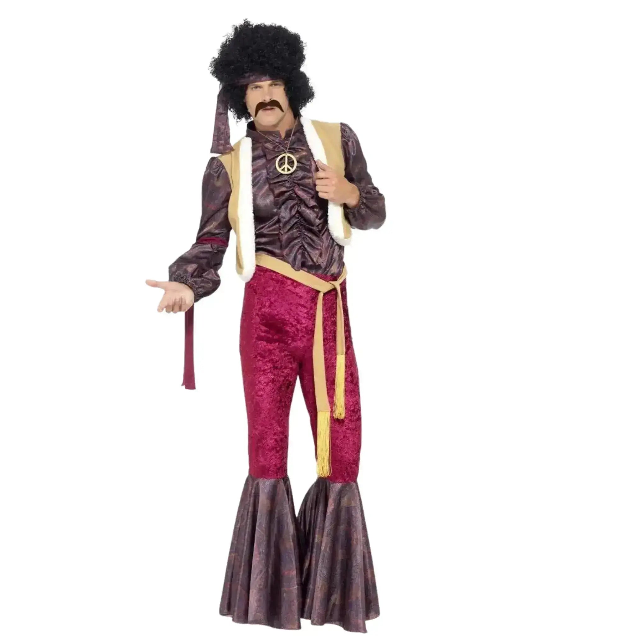 1970s Psychedelic Rocker Costume | The Party Hut