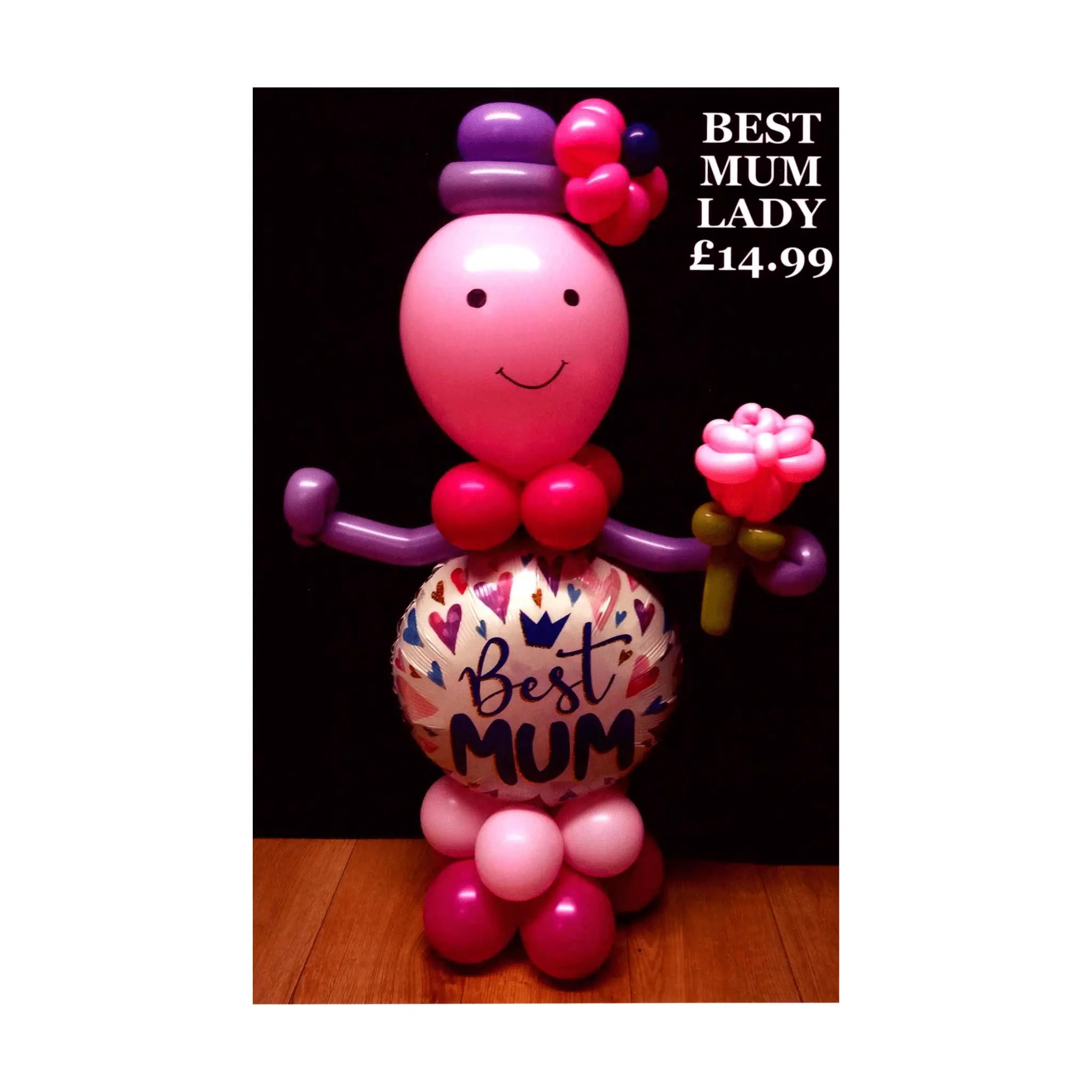 Best Mum Balloon Character | The Party Hut