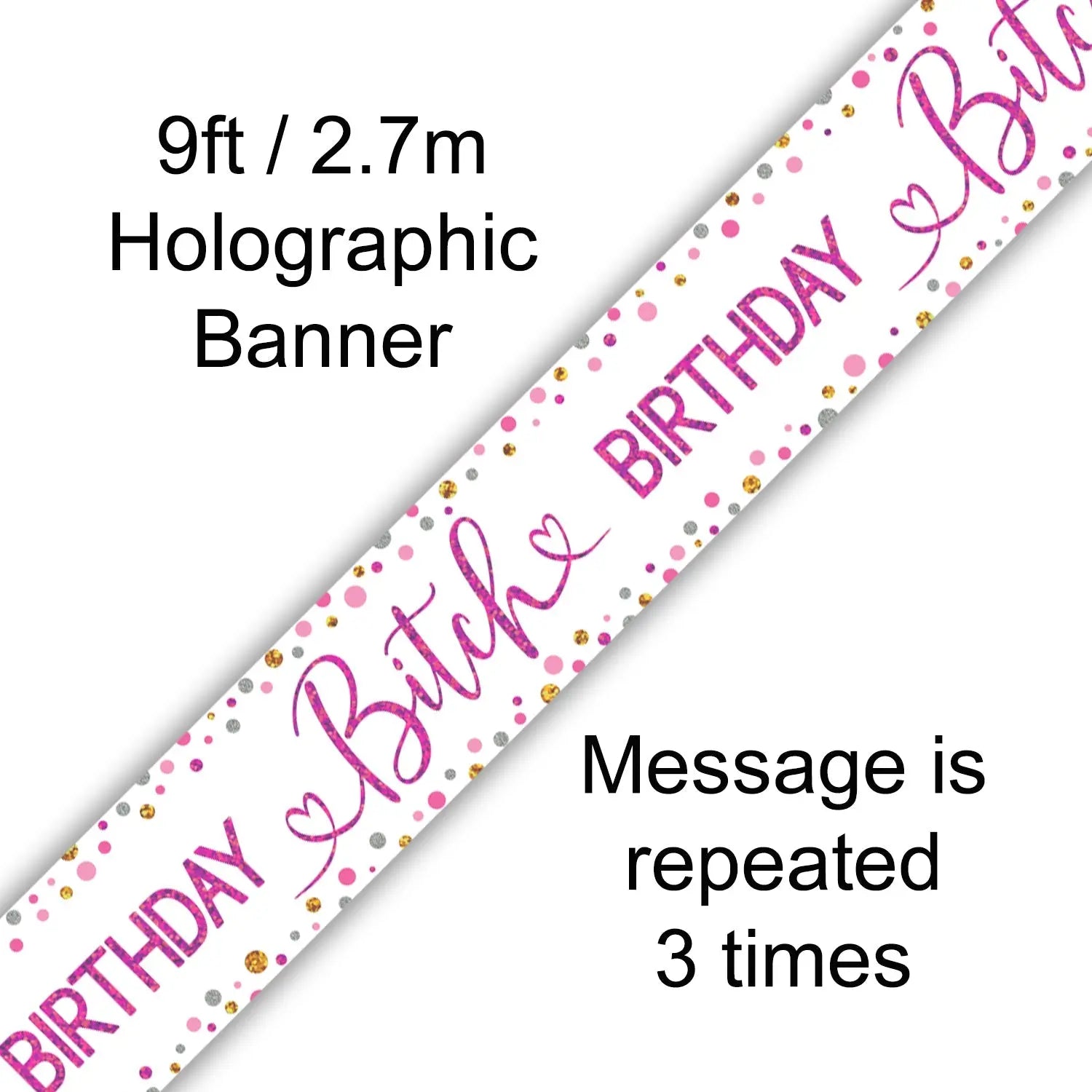 Birthday Bitch Banner | The Party Hut