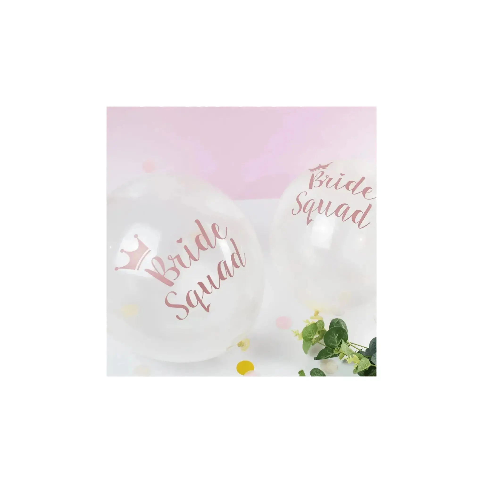 Bride Squad Latex Balloons - Bunch of 10 | The Party Hut