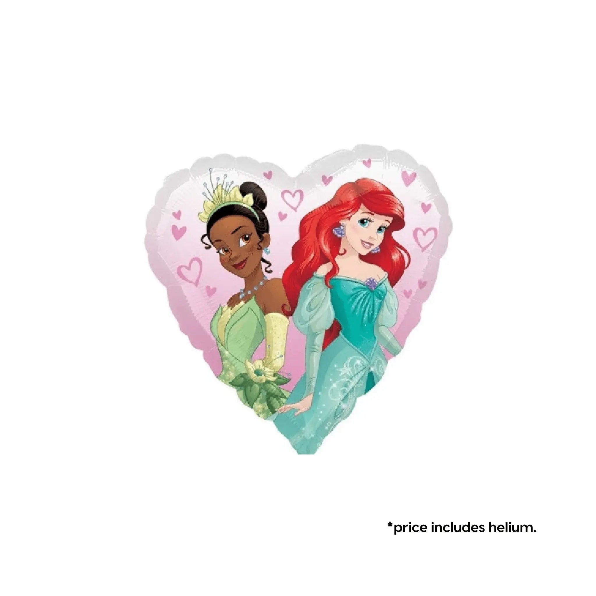 Disney Princess Heart Shaped Foil Balloon | The Party Hut