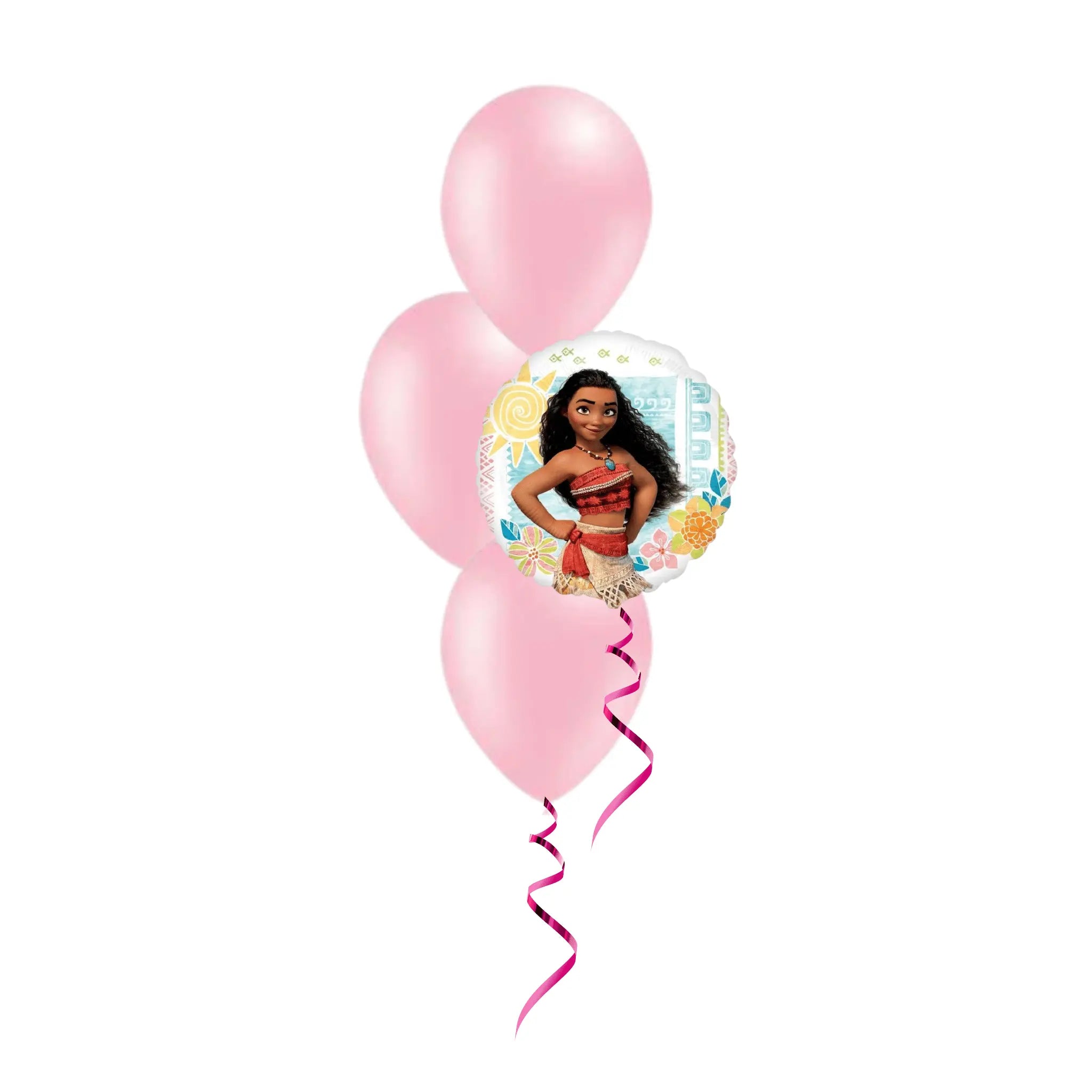 Disney Princess Moana Balloon Bouquet | The Party Hut