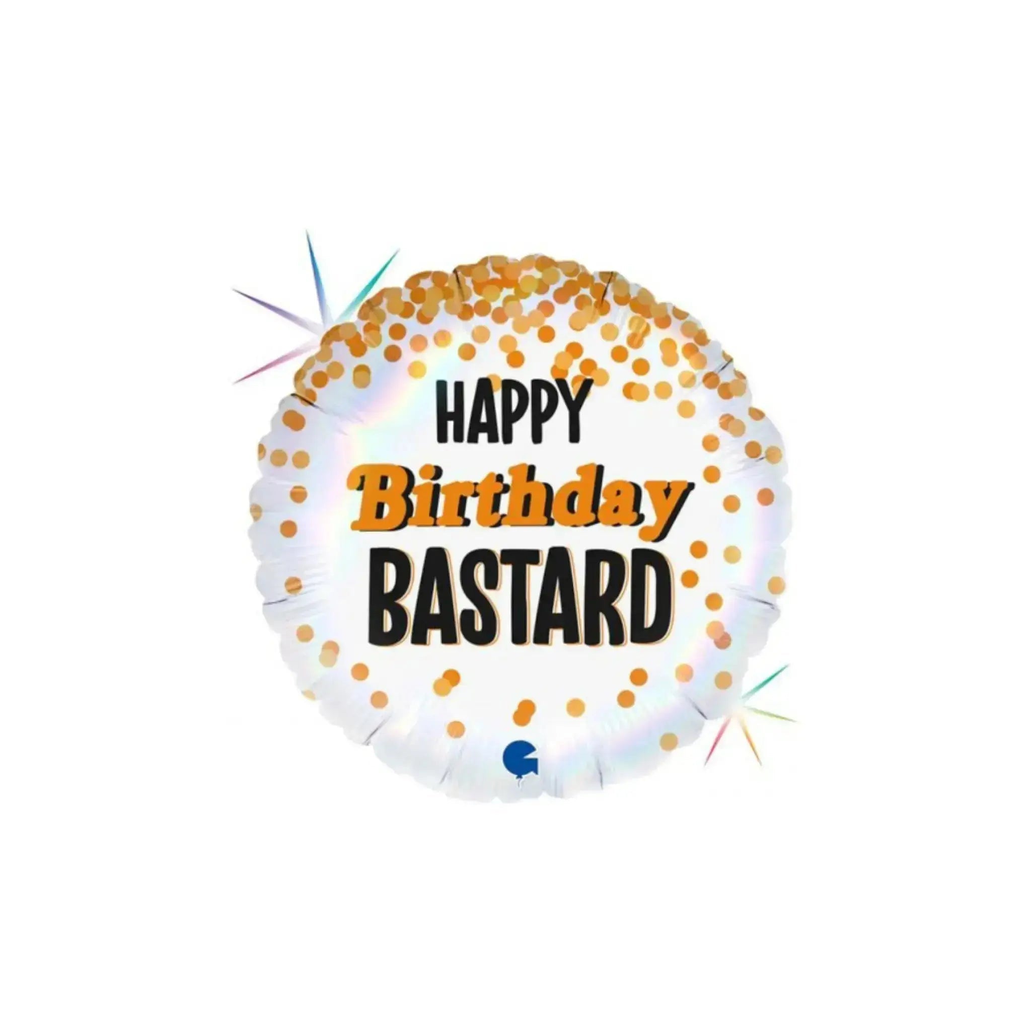 Happy Birthday Bastard Balloon | The Party Hut