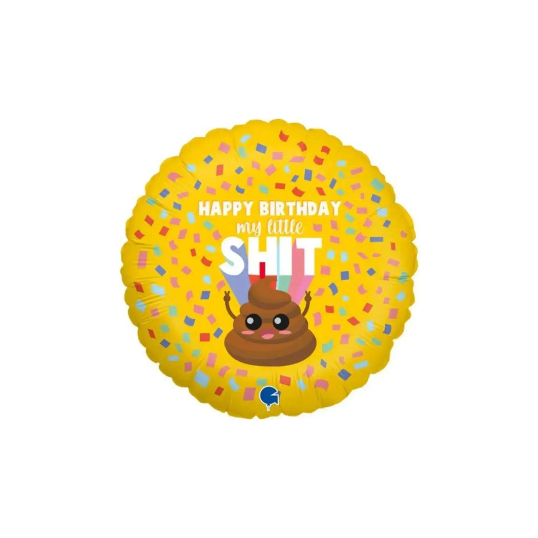 Happy Birthday Little Shit Balloon | The Party Hut