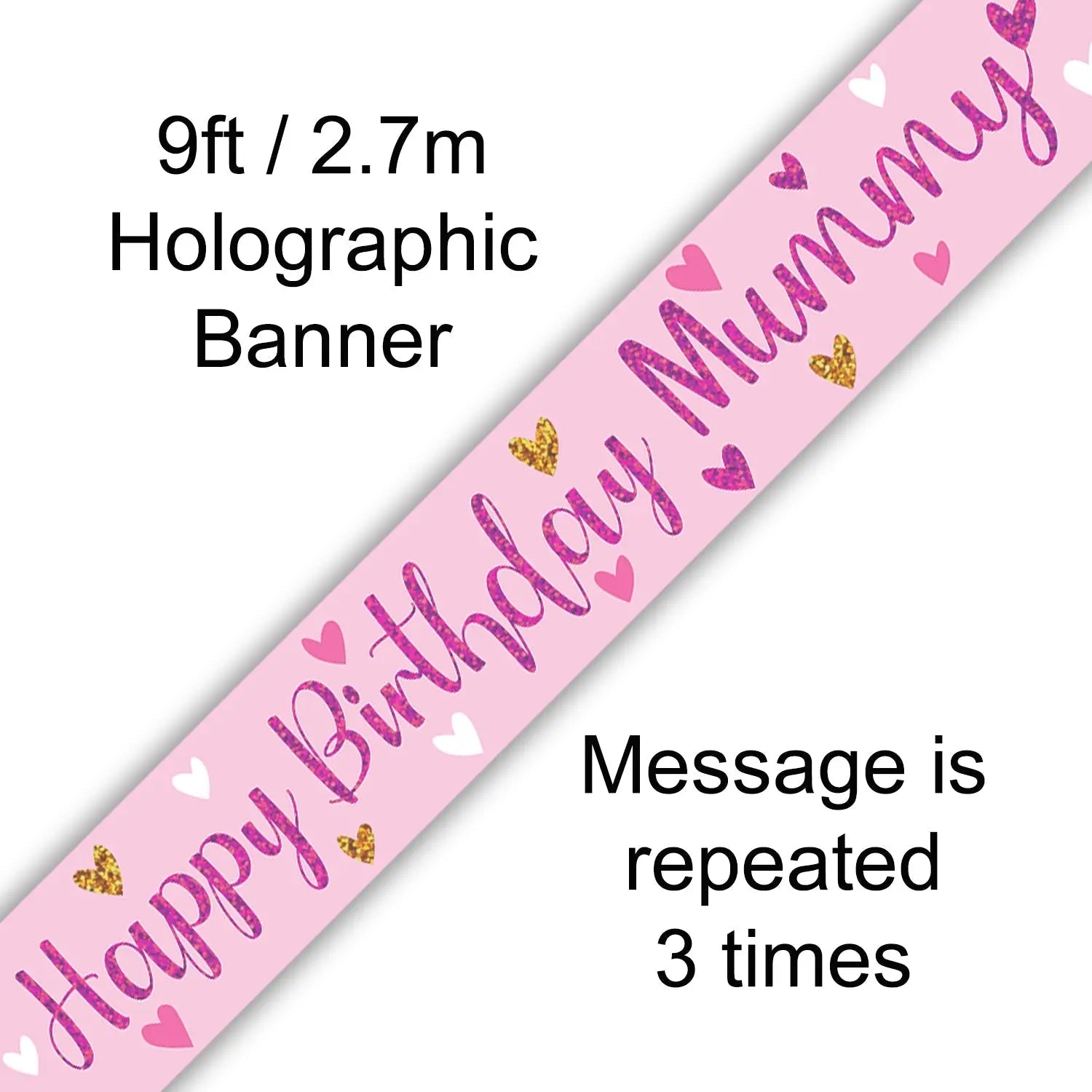 Happy Birthday Mummy Banner | The Party Hut