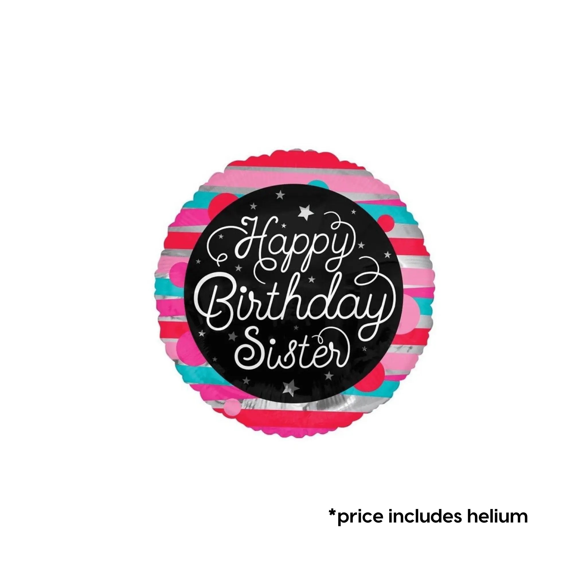 Happy Birthday Sister Balloon | The Party Hut