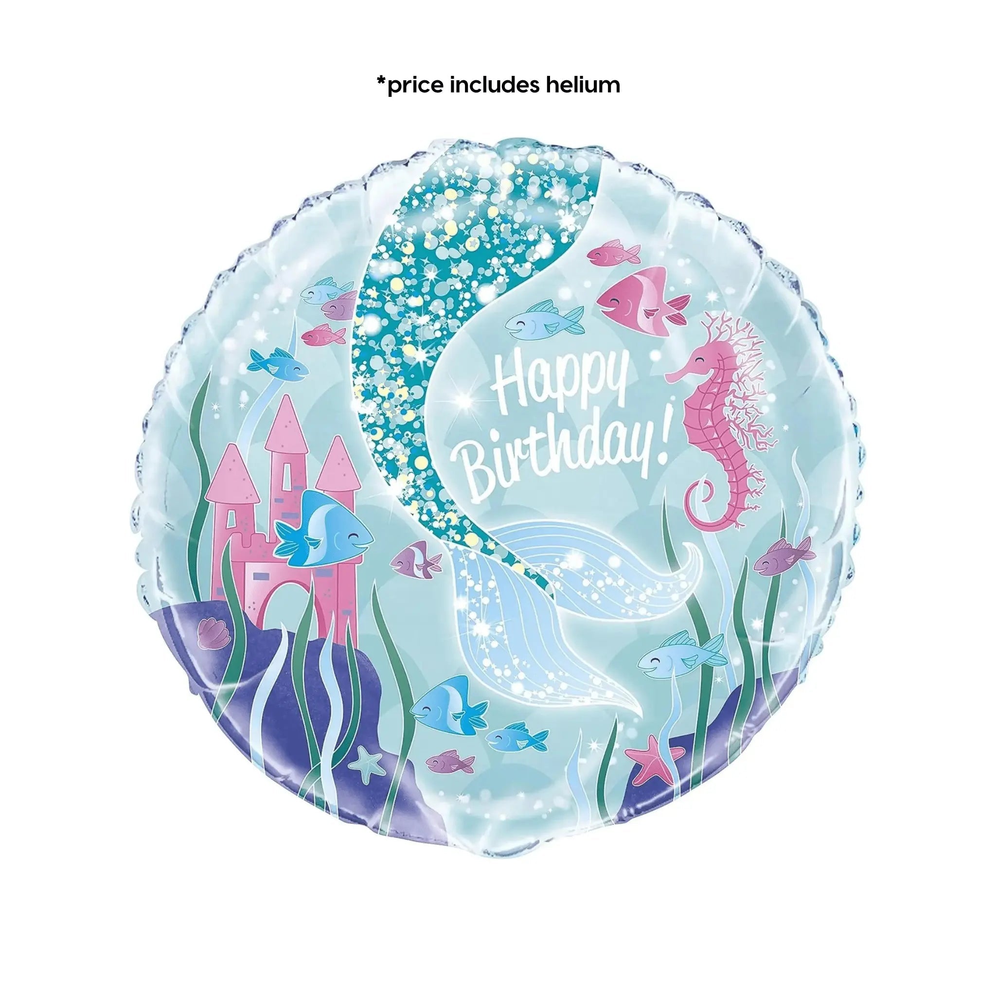 Happy 'Under the Sea' Birthday Balloon 🐠🎈 | The Party Hut