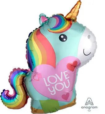 I Love You Unicorn Balloon | The Party Hut