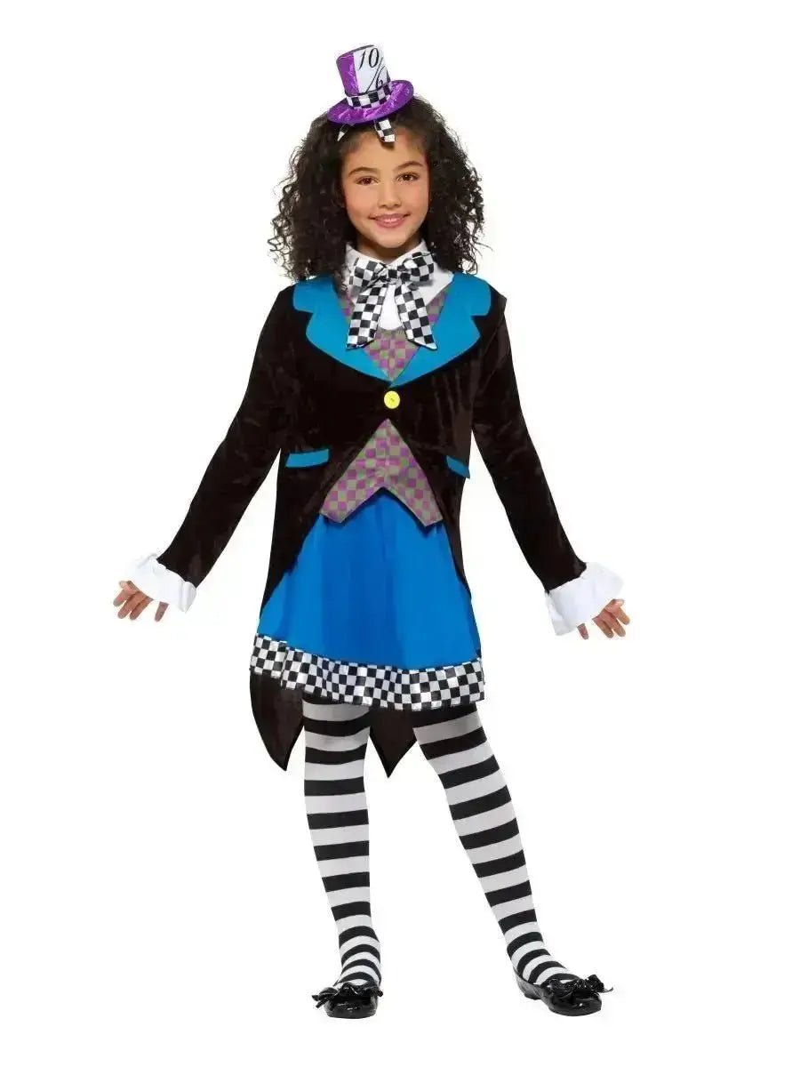Mad Hatter Costume (Girls/Kids) | The Party Hut