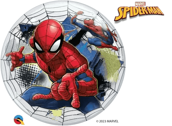 Marvels Spiderman Web Slinger Bubble Balloon | The Party Hut