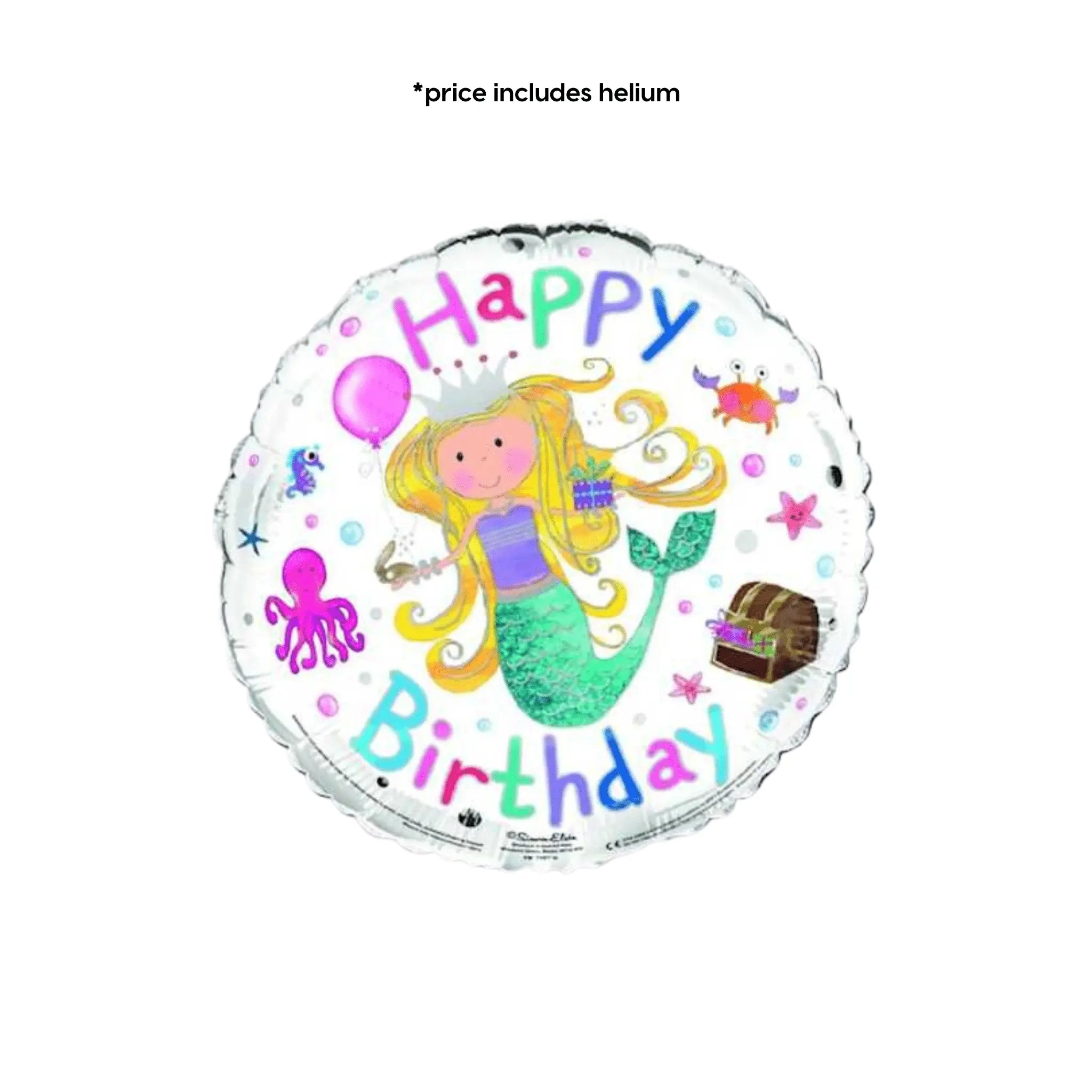 Mermaid Birthday Balloon | The Party Hut