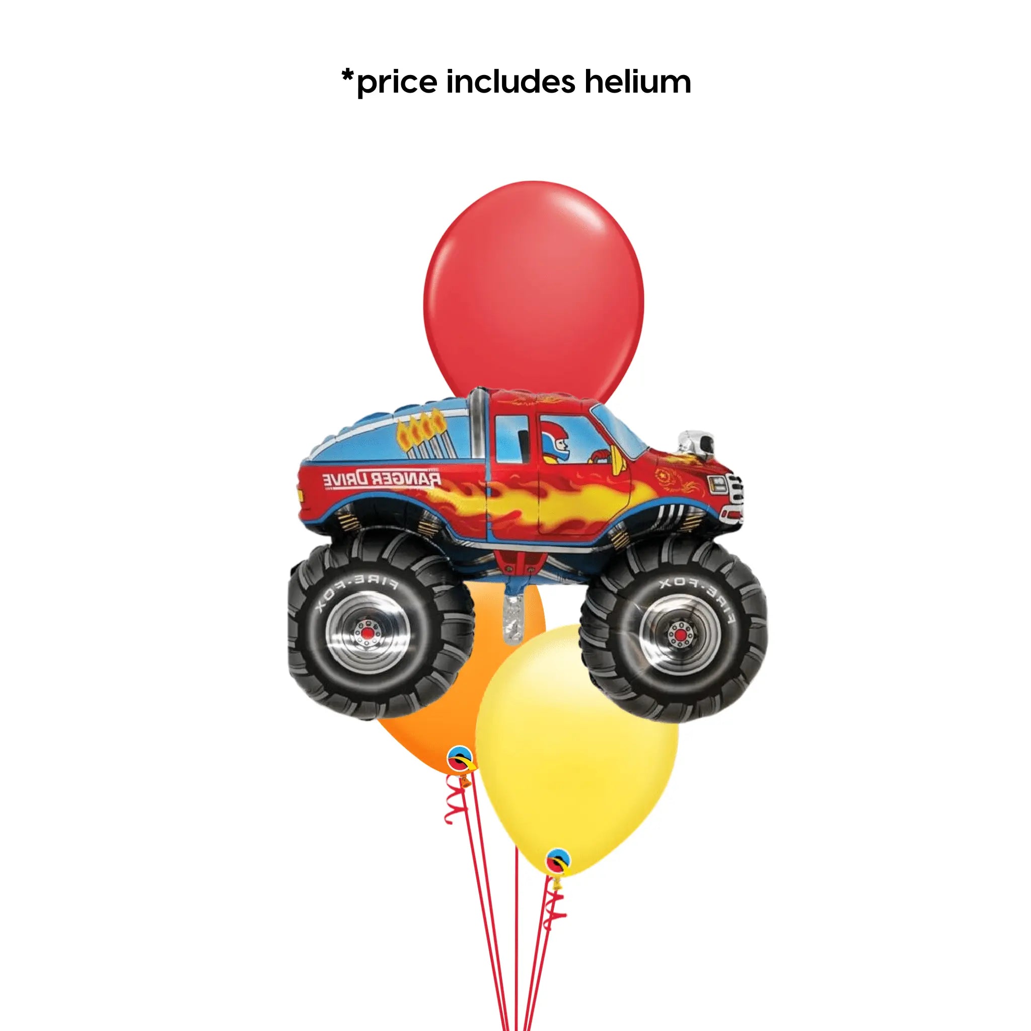 Monster Truck Balloon Bouquet | The Party Hut