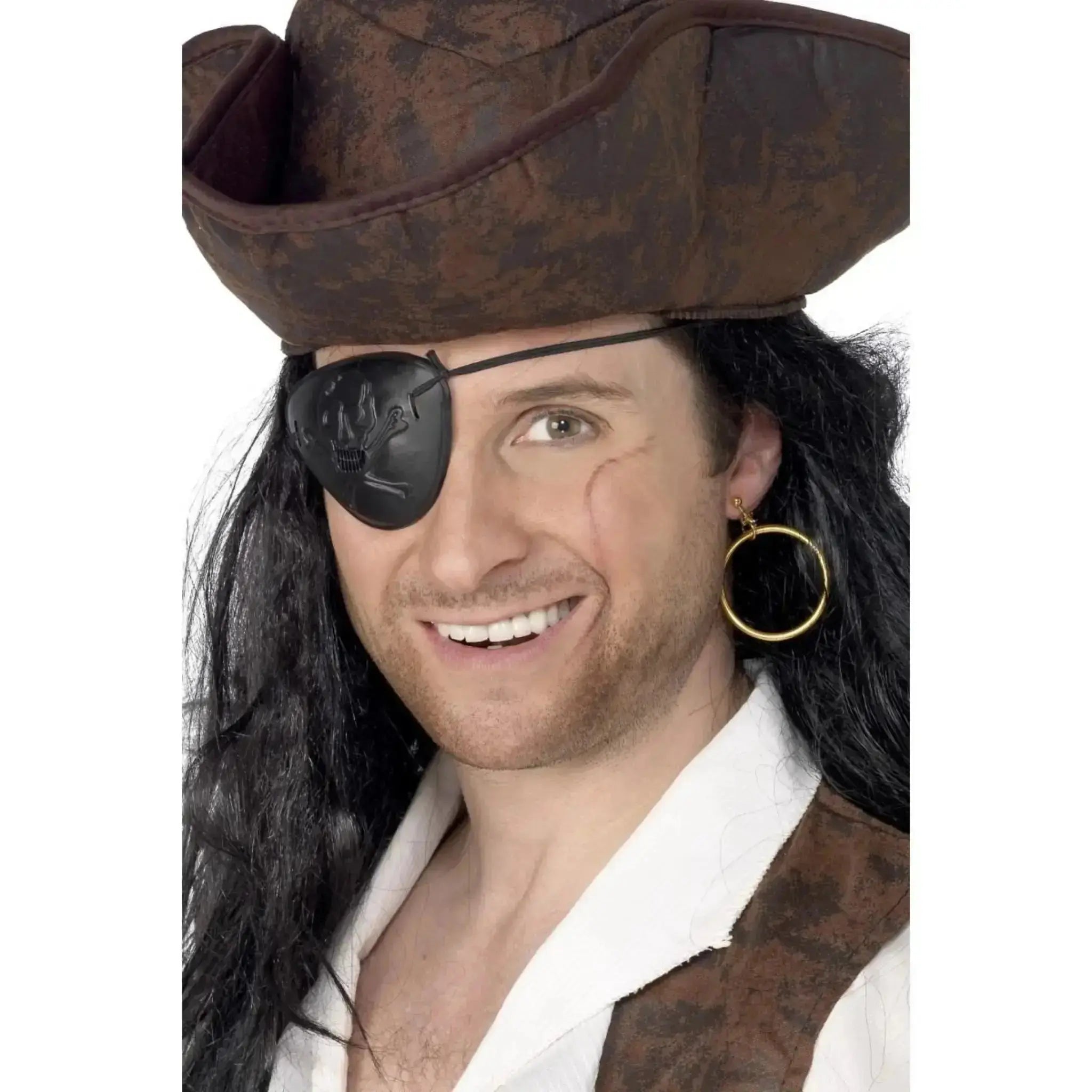 Pirate Eyepatch & Earing | The Party Hut