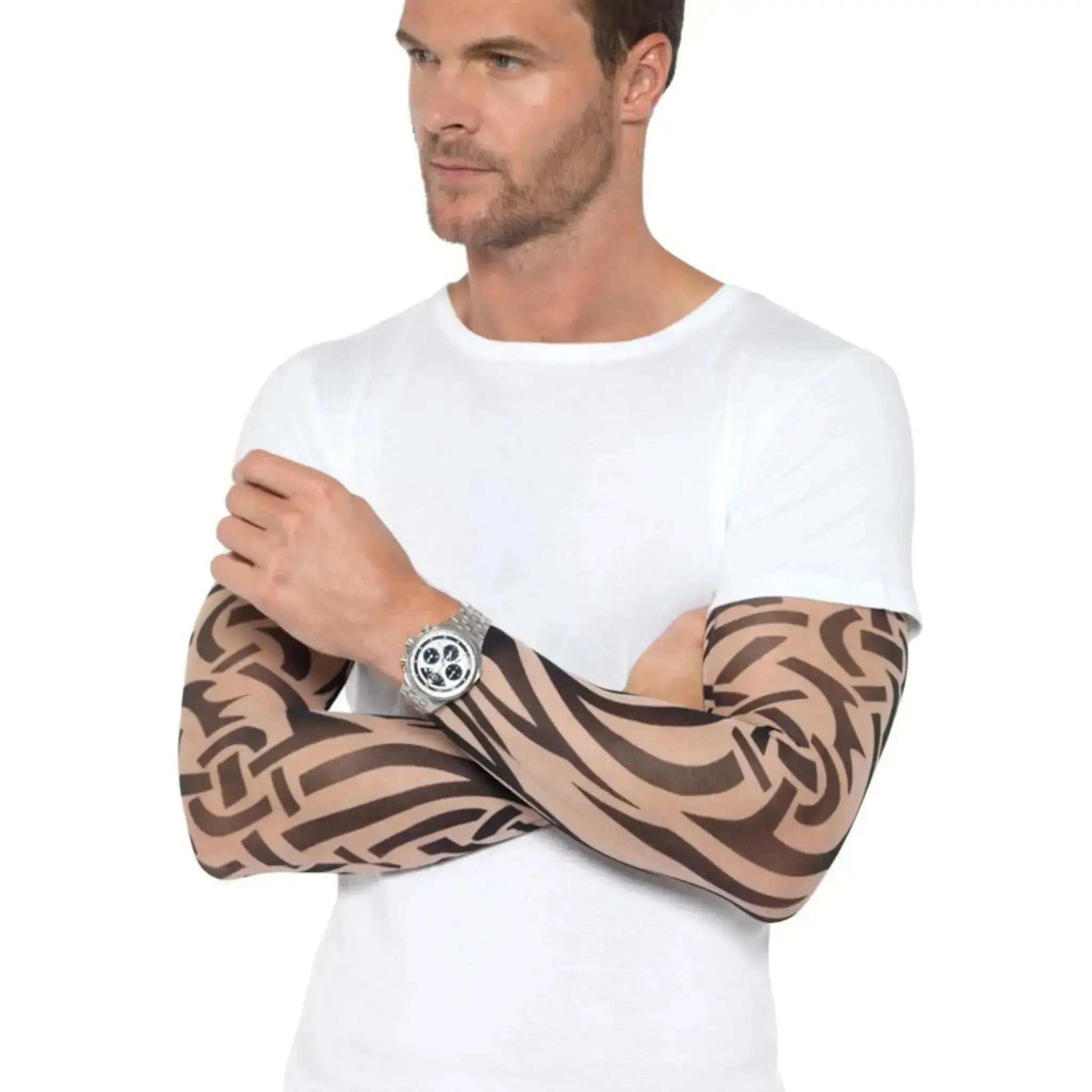 Tattoo Arm Sleeves 2 Assorted | The Party Hut