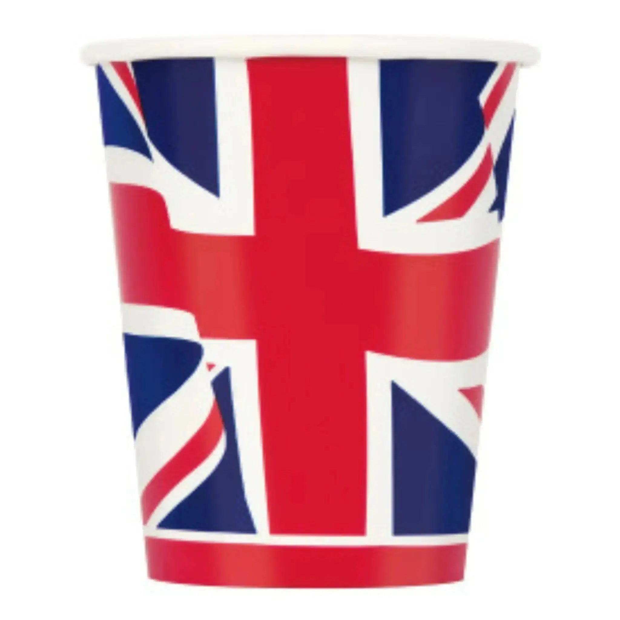Union Jack Flag 9oz Paper Cups | The Party Hut